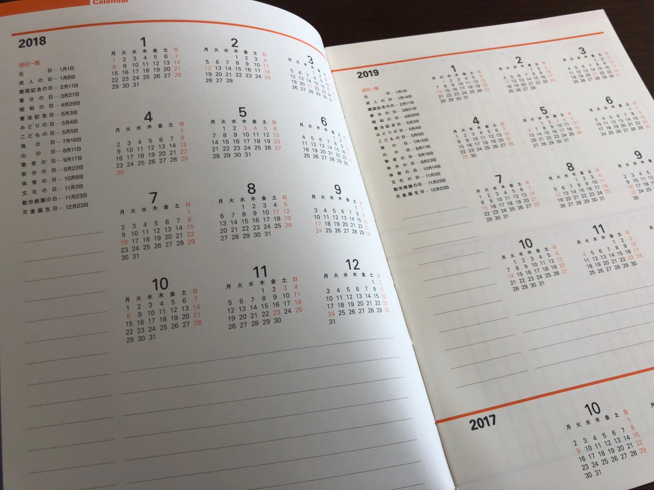 1日のタスクに集中できて使いやすい『週間ブロックタイプの手帳』はこれだった！
