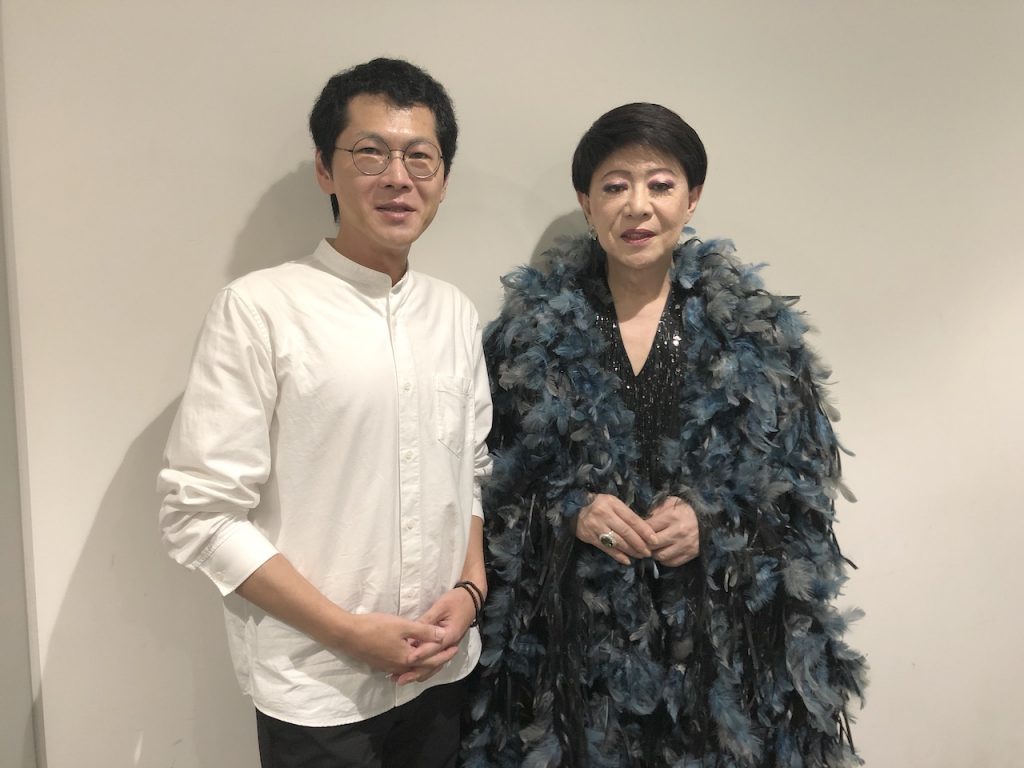 終演後、美川憲一さんの楽屋にご挨拶お伺いさせていただきました|そのまんま美川オフィシャルブログ